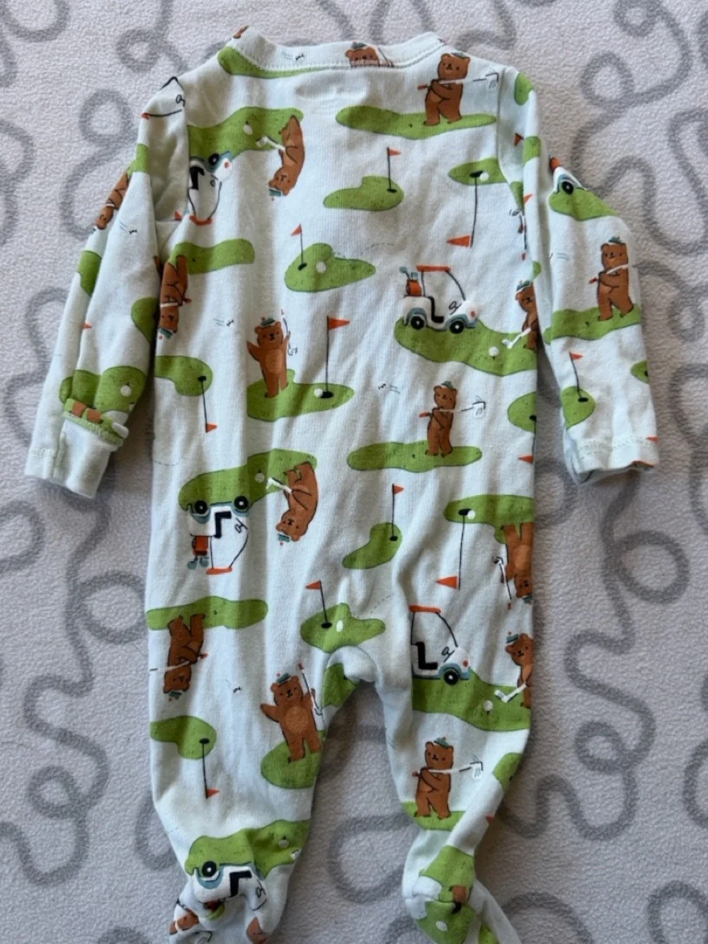 Old Navy Golf Two-Way Zipper Footie